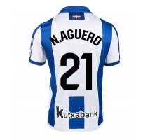 Real Sociedad Nayef Aguerd #21 Koszulka Podstawowa 2024-25 Krótki Rękaw